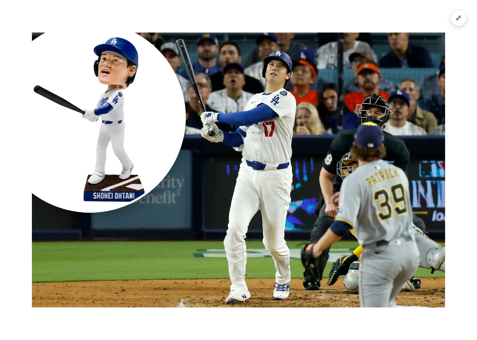 Shohei Ohtani Dodgers Bobblehead 2026 SGA April 10 Greatest Game Part 1 Pre-Sale Limited Edition