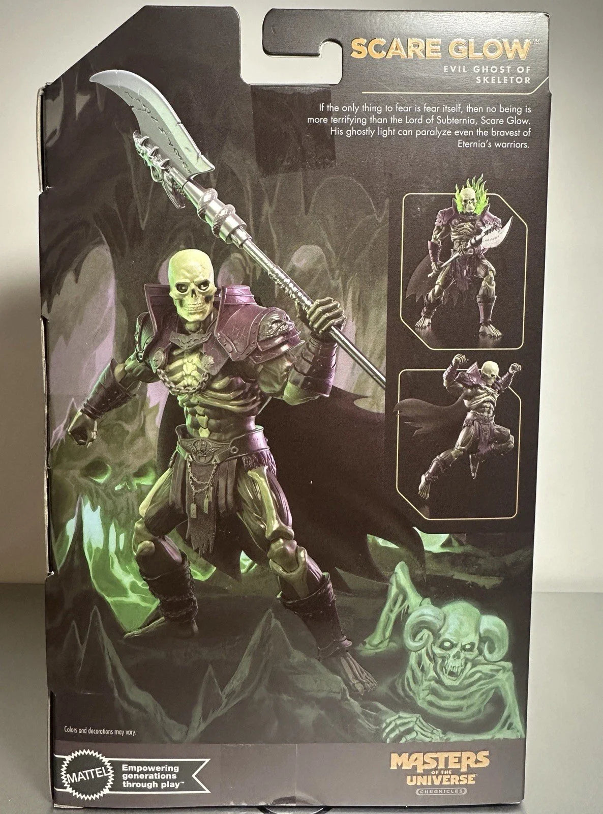 Masters of the Universe Chronicles SCARE GLOW Inaugural Edition MOTU IN HAND NEW
